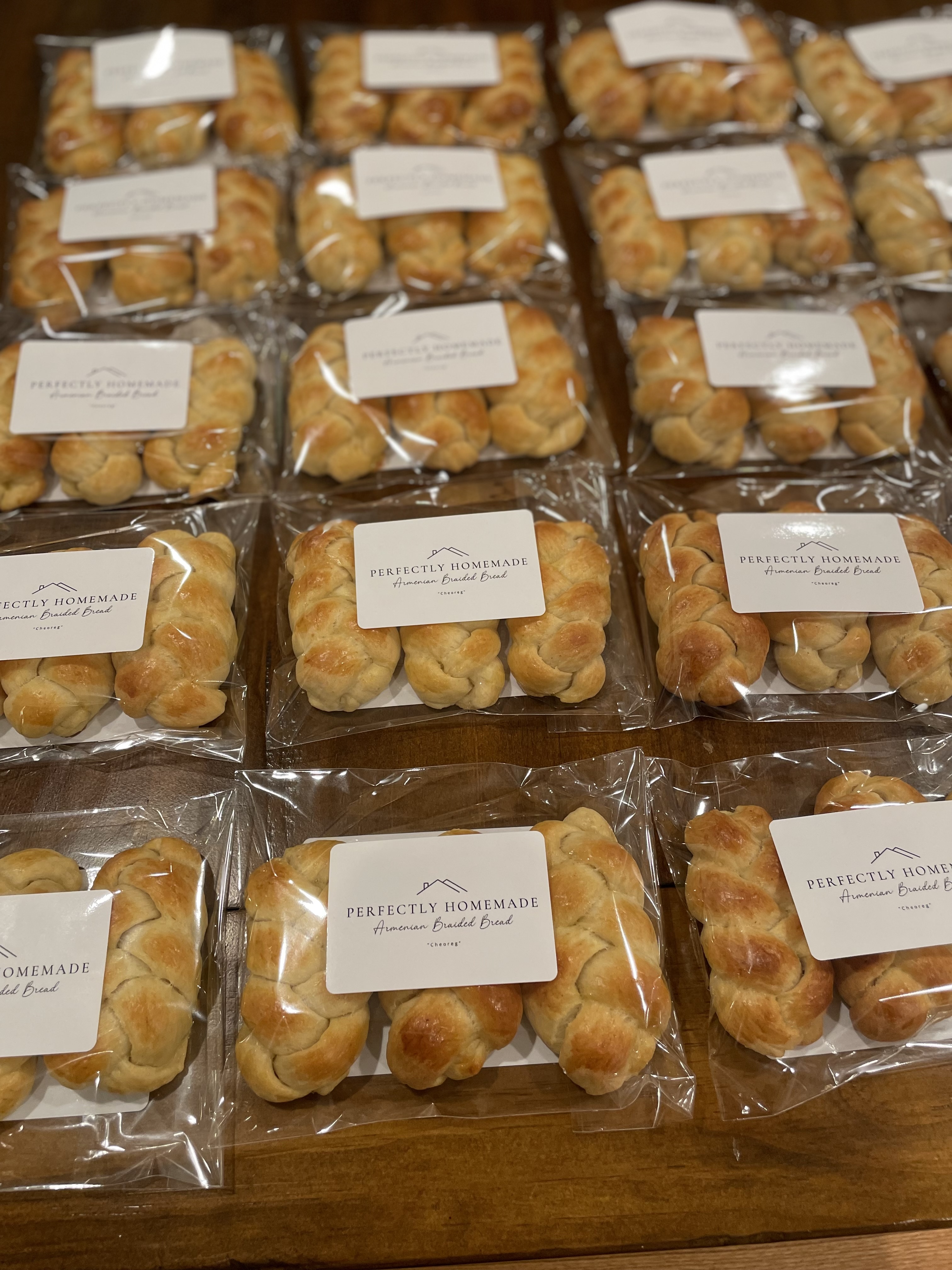 Table of packaged cheoreg